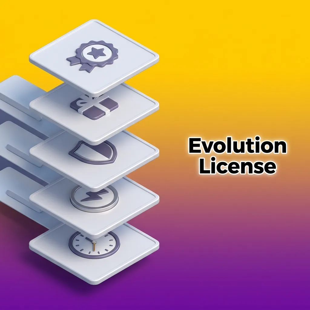 Illustrated Evolution Crazy Time license badges and regulators’ logos symbolizing secure, audited, fair live casino gaming.