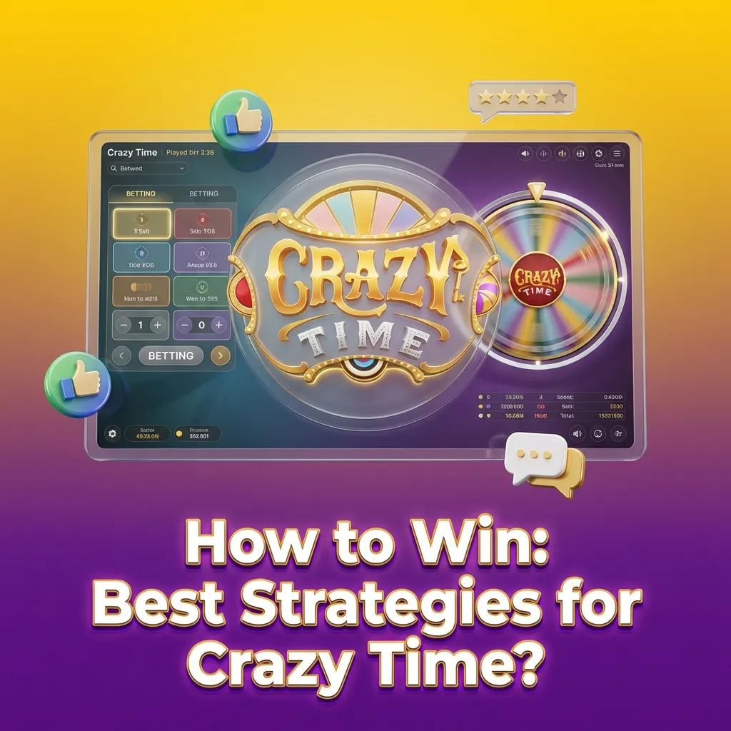 Infographic on Crazy Time strategies: bankroll management, balanced betting, and session planning tips for safer play