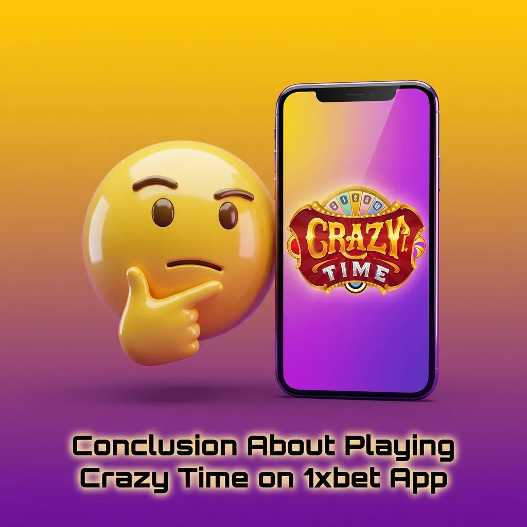 Graphic concluding that 1xbet Crazy Time app in India offers trusted live gaming, local payments, and bilingual support