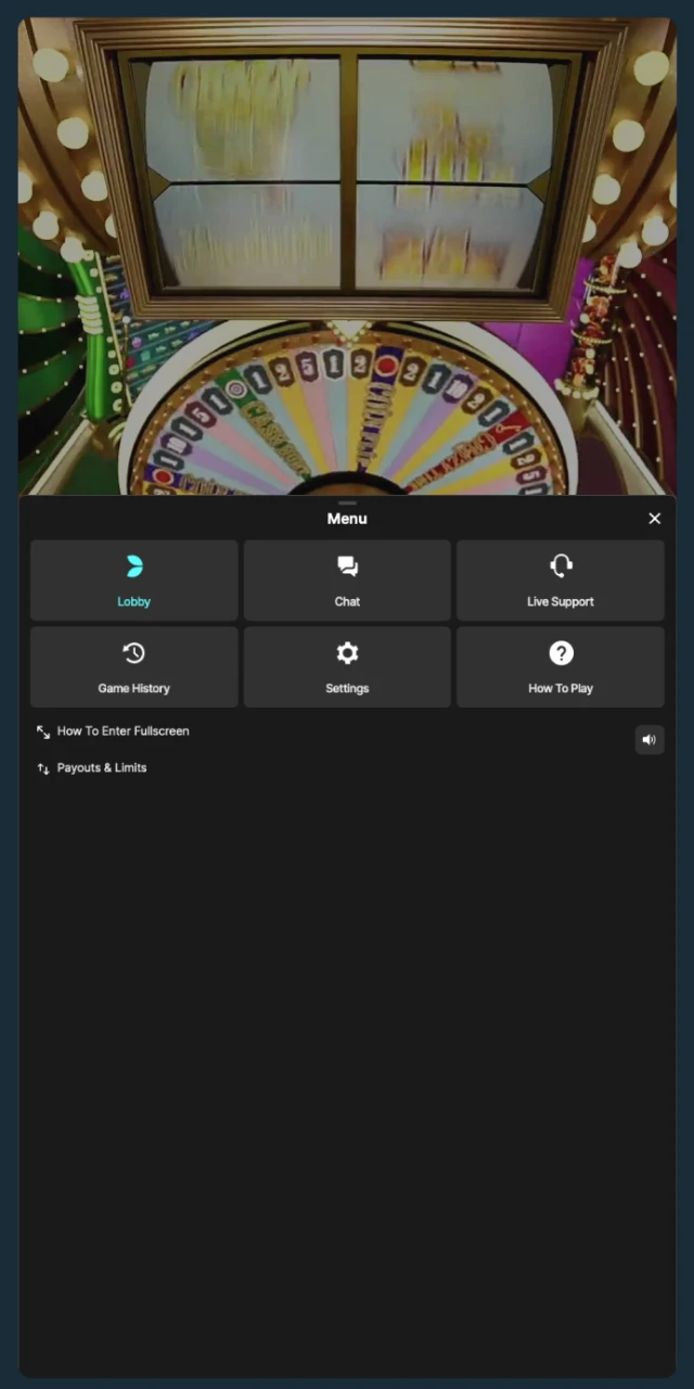 Adjust the video quality and sound levels to optimize your Crazy Time stream performance.