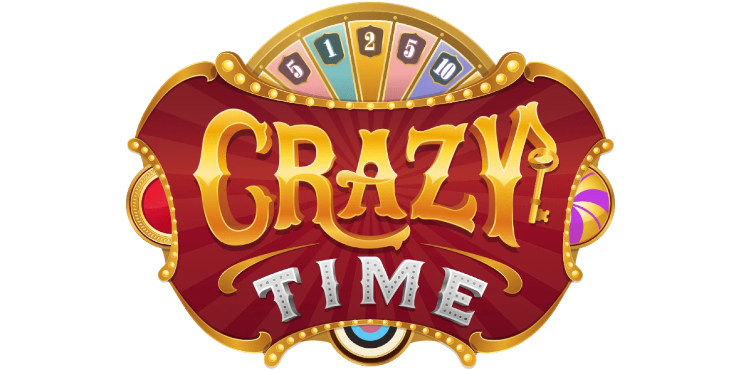 Official Crazy Time game logo.