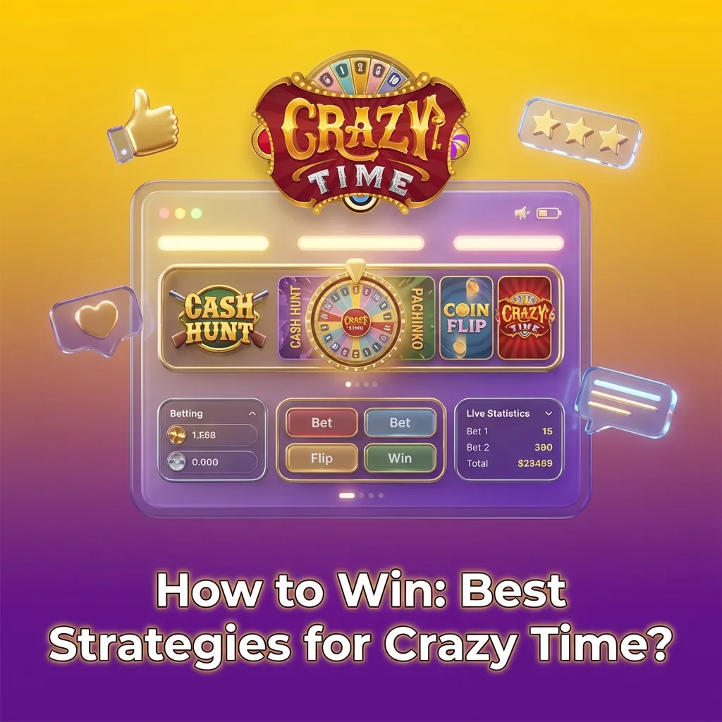 Illustration of Crazy Time game wheel with strategy tips: balanced bets, limits, and stats tracking for Indian players