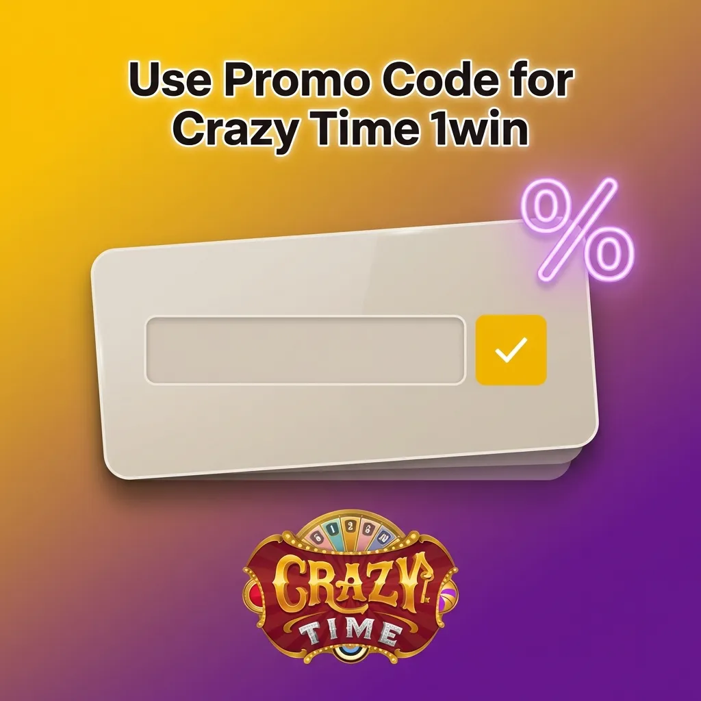 Banner showing “Use promo code CRAZYINDIA on 1win” with signup and deposit bonus icons
