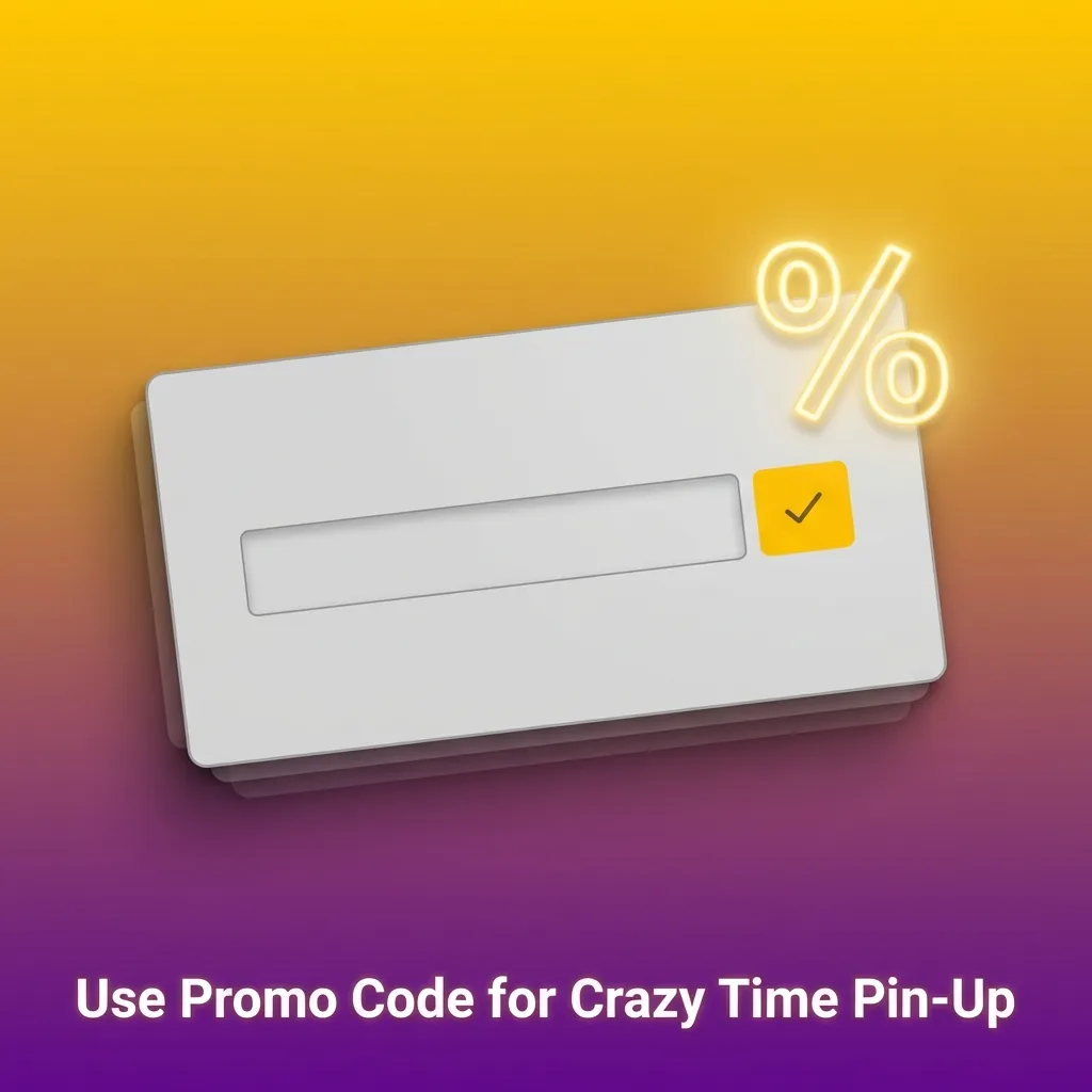 Casino promo banner showing “Use promo code CRAZYTIME125” for extra value on Crazy Time and other games